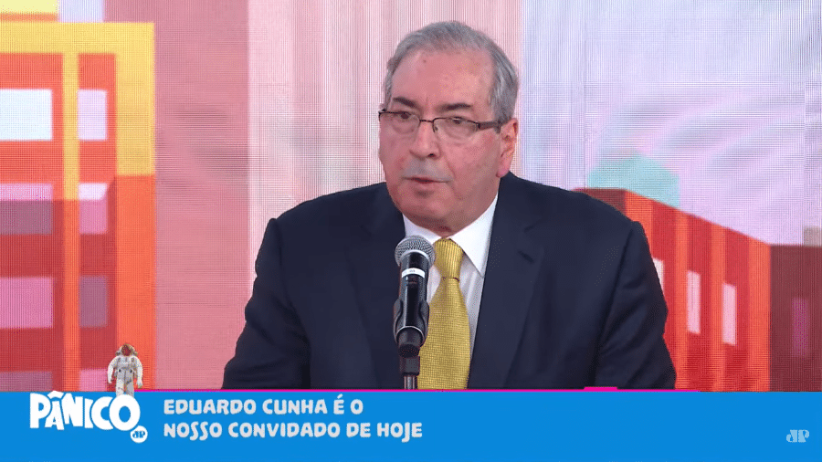 Eduardo Cunha, em entrevista ao Pânico, da Jovem Pan - Reprodução/Youtube