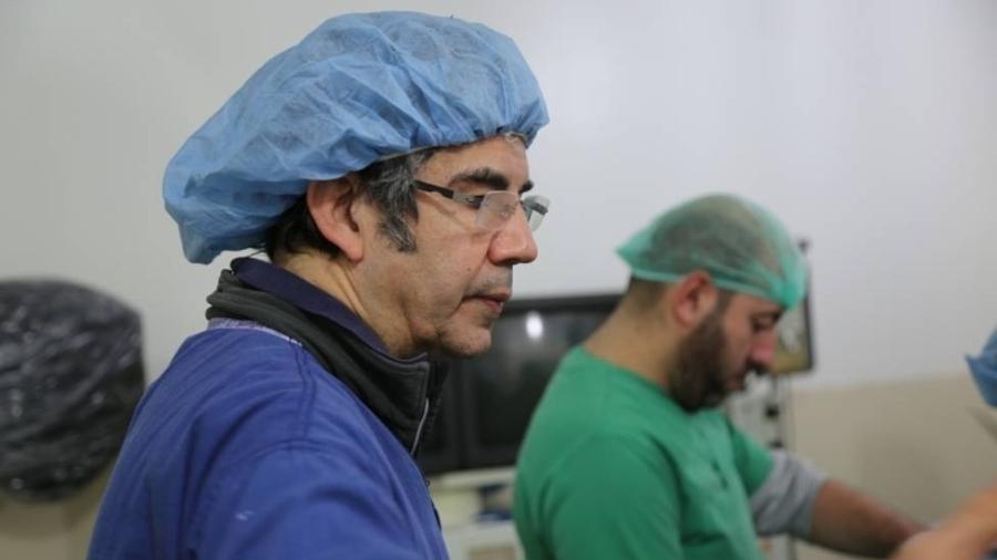 David Nott operando na Síria - Syria Relief