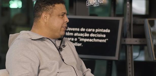 Ronaldo Nazário em episódio do 'Fenômenos Podcast'