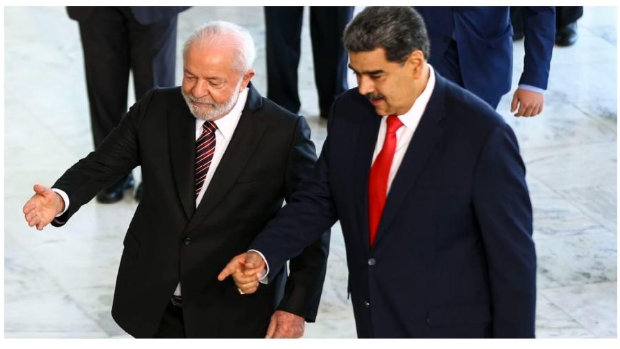 Lula e Maduro 