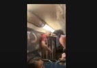 Homem se pendura em ônibus após flagrar suposta traição; veja vídeo - Reprodução