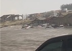 Tsunami meteorológico atinge praia do Cardoso em Laguna (SC); veja o vídeo - Reprodução/Twitter