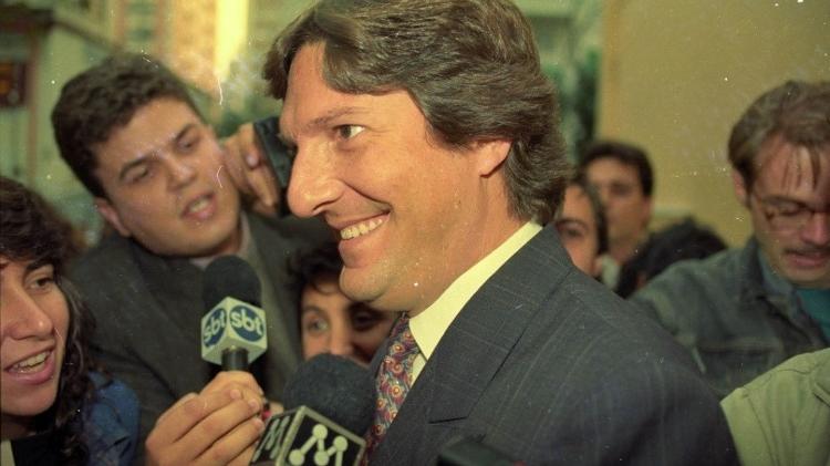 21 mai.1992 - Pedro Collor de Mello, irmão do ex-presidente Fernando Collor 