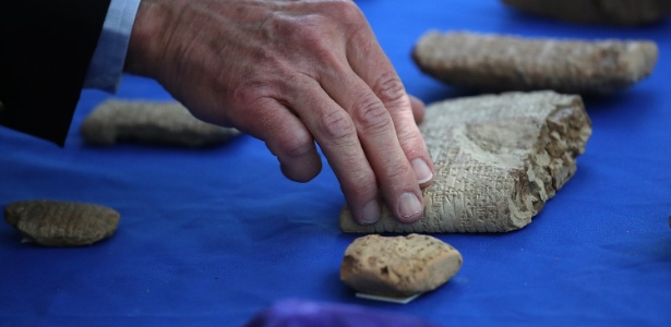 Antiguidades do Iraque foram importadas ilegalmente por empresa de produtos artesanais - Win McNamee/Getty Images/AFP