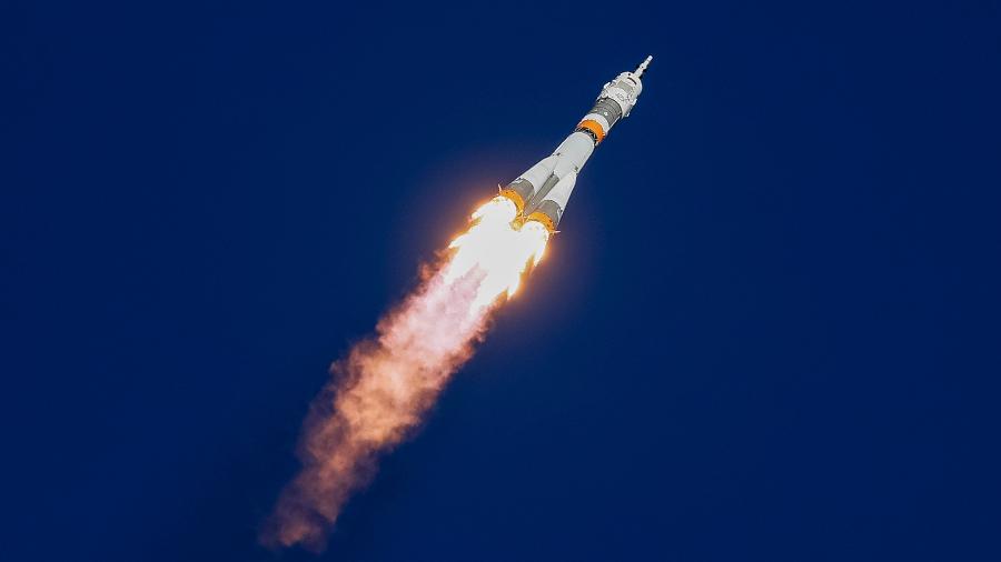 Em outubro, a espaçonave Soyuz MS-10 teve problema no motor quando seguia para a Estação Espacial Internacional (ISS) - Shamil Zhumatov/Reuters