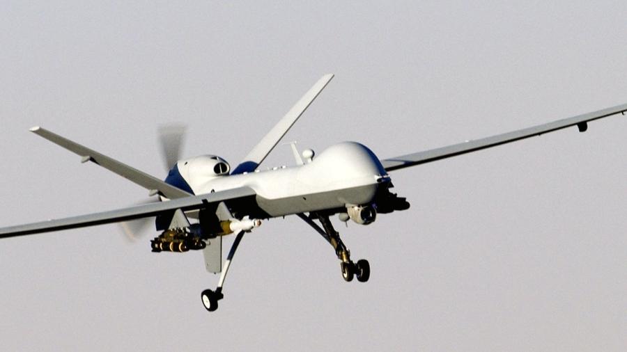 Sistema de defesa antiaérea americano no Iraque derrubou um drone armado que visava uma base da coalizão internacional antijihadista liderada pelos EUA - Divulgação/Military.com