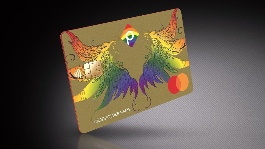 Cartão de crédito pré-pago do Pride Bank - Divulgação