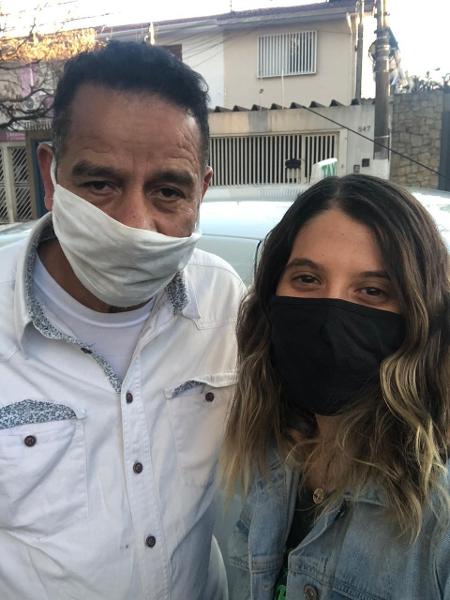 Jaime e Mariana: passageira organizou vaquinha que já arrecadou mais de R$ 100 mil na internet - Arquivo Pessoal