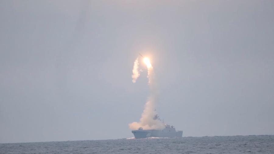 Testes com míssil russo Tsirkon começaram em outubro de 2020 - Ministério da Defesa da Rússia/Divulgação via Reuters
