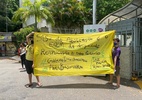 Prova do Enem no Rio tem protesto contra interferência do governo no exame - Tatiana Campbell/UOL