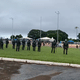 Homens do Exército se concentram em frente ao acampamento onde há bolsonaristas, em Brasília - UOL