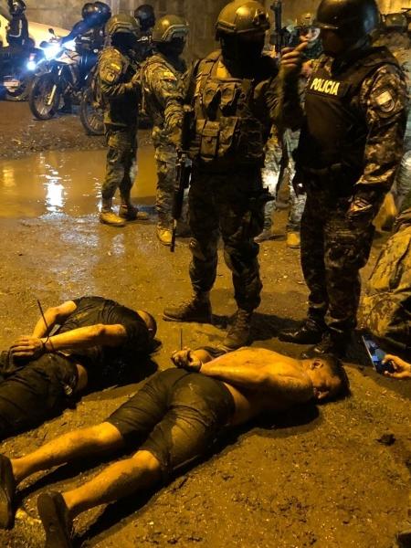 Forças de segurança do Equador recapturam dois fugitivos; quatro não foram encontrados