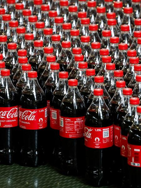 Garrafas de Coca-Cola Garrafas de Coca-Cola