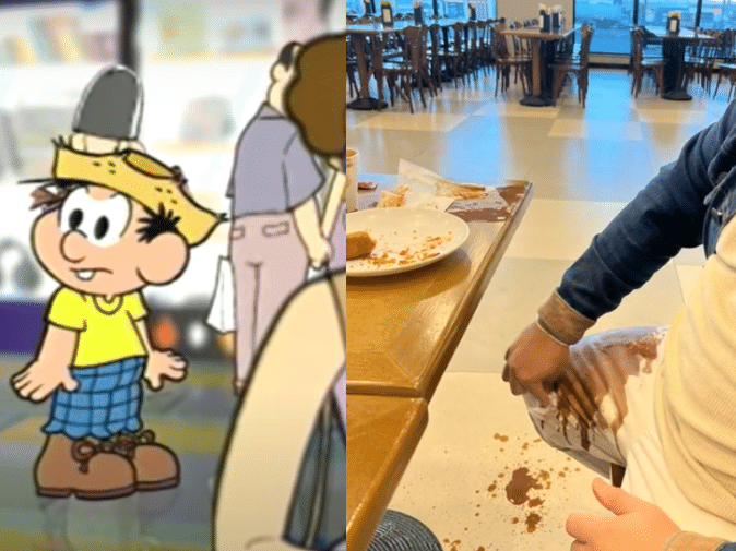 'Chico Bento no shopping'