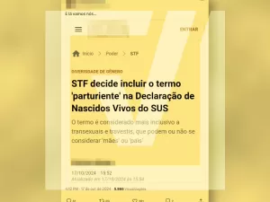 Entenda o que mudou na Declaração de Nascido Vivo após julgamento do STF