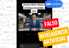 Vídeo em que Vorcaro liga Moraes e Lulinha a facada em Bolsonaro é IA