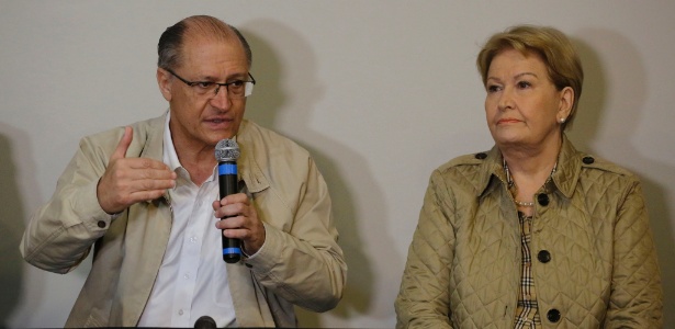 Alckmin, acompanhado de sua vice, Ana Amélia (PP), participa de evento em São Paulo