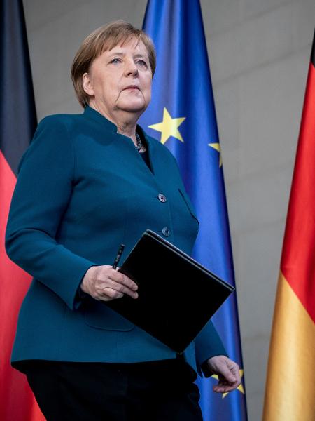 A chanceler alemã, Angela Merkel - POOL New