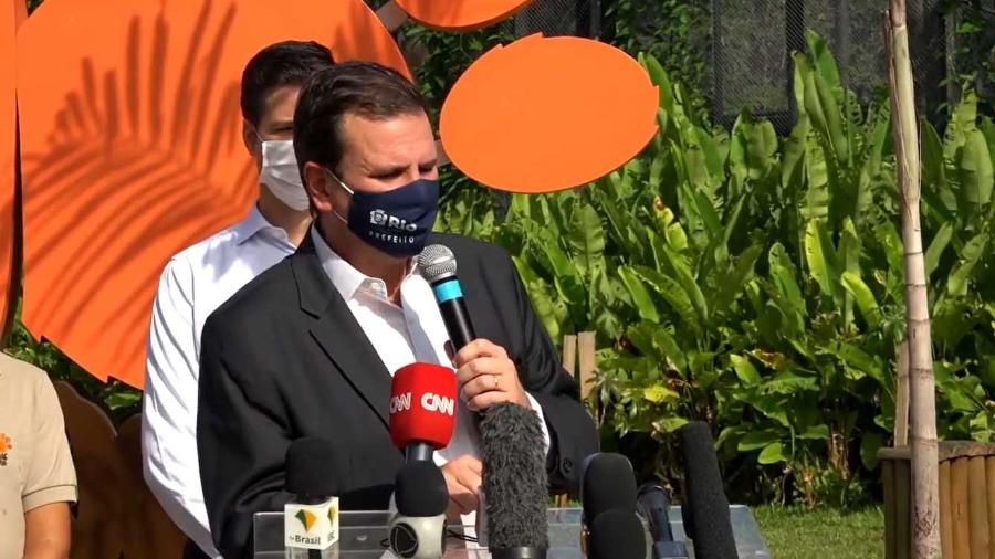 Paes pediu que o governo do estado siga as medidas restritivas que a prefeitura adotar - Reprodução/Facebok