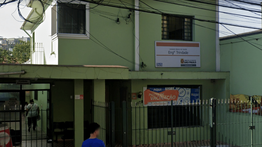 A UBS Engenheiro Trindade, no bairro da Penha, zona leste de São Paulo - Reprodução/Google Maps