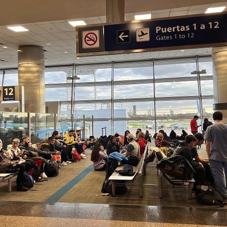 Aeroporto de Buenos Aires, na Argentina