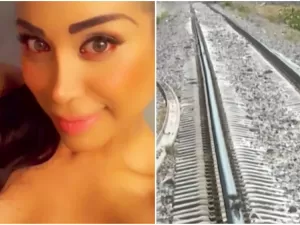 Modelo morre atropelada por trem durante sessão de fotos no México