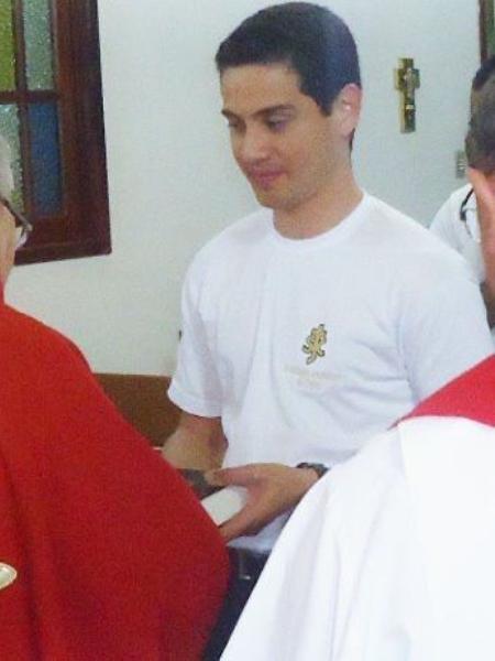 Brendo na época em que era seminarista Brendo na época em que era seminarista