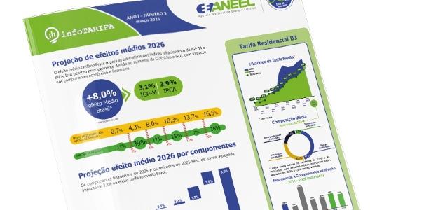 Aneel projeta alta média de 8% na tarifa de energia elétrica neste ano