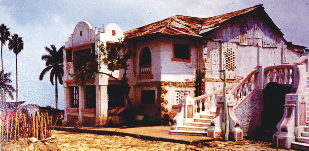 O hotel Sabaneta foi convertido em campo de concentração em 1944 - Arquivo de Gildardo Tovar