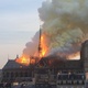 15.abr.2019 - Imagem mostra local de incêndio na Catedral Notre-Dame, em Paris - Reprodução/Twitter