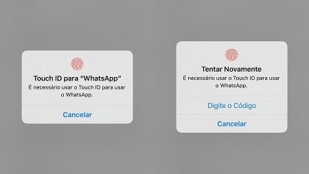WhatsApp agora tem bloqueio de acesso por Touch ID e Face ID no iOS –  TecMundo - AMG Tecnologia