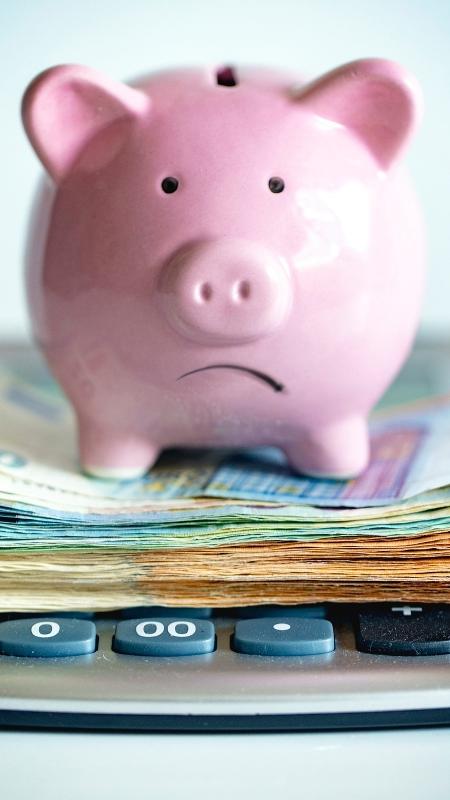 Dinheiro; cofrinho; porquinho - Istock
