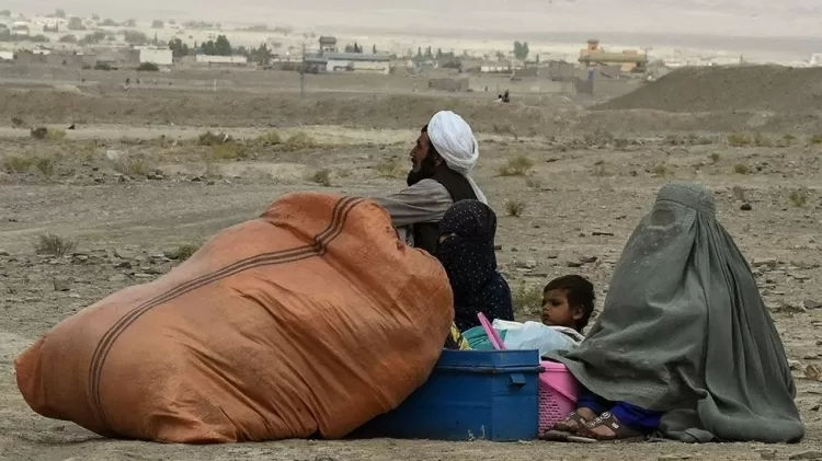Algumas famílias fugiram antes do avanço do Talebã - Getty Images - Getty Images