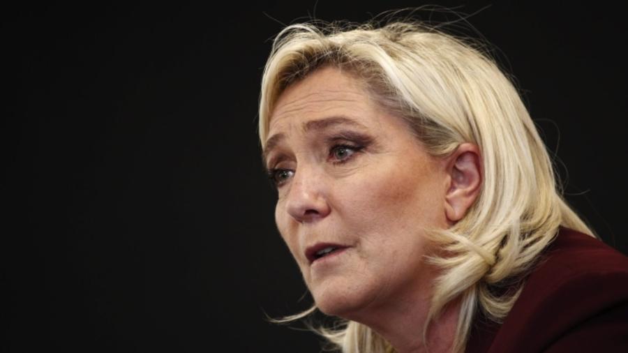 Plano econômico "de esquerda" de Le Pen e rejeição a Macron atraem alguns eleitores de Mélenchon - EPA 
