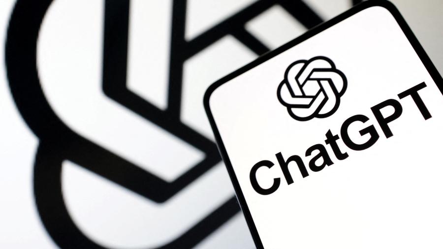 Logotipo do ChatGPT, chatbot desenvolvido pela empresa OpenAI