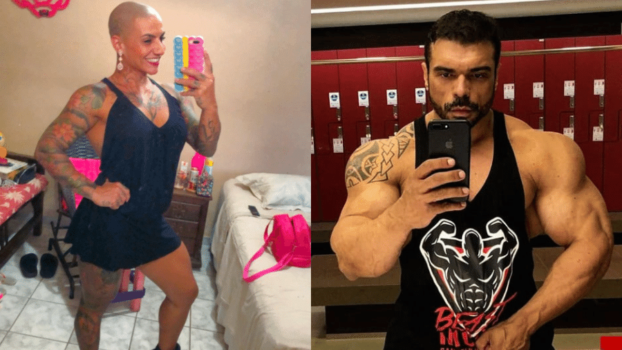 A atleta Ellen Otoni, de 37 anos, namorava o fisiculturista Weldrin Lopes de Alcântara, de 44 anos - Reprodução/Instagram