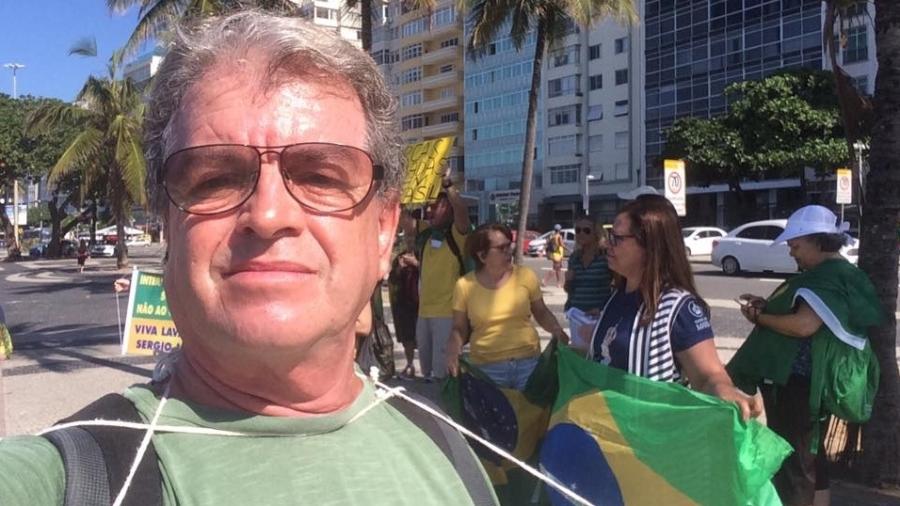 Euro Brasílico Vieira Magalhães, tenente-coronel da reserva preso por atos golpistas - Reprodução/Facebook