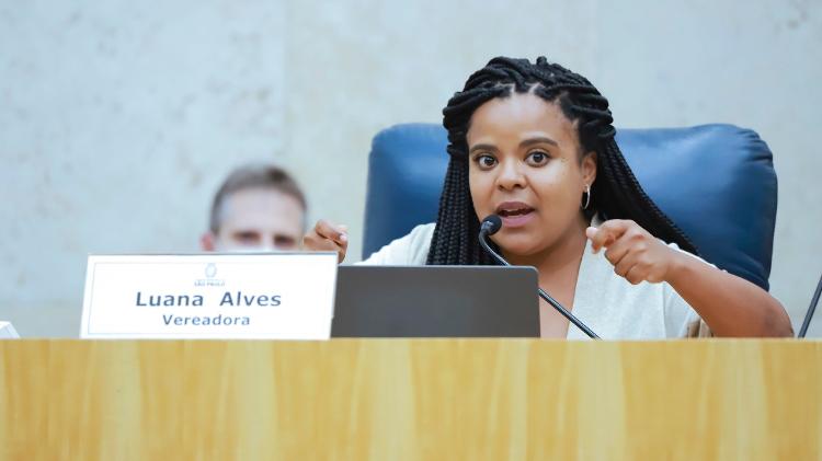 Luana Alves, vereadora de São Paulo pelo PSOL, recebeu ameaça por e-mail