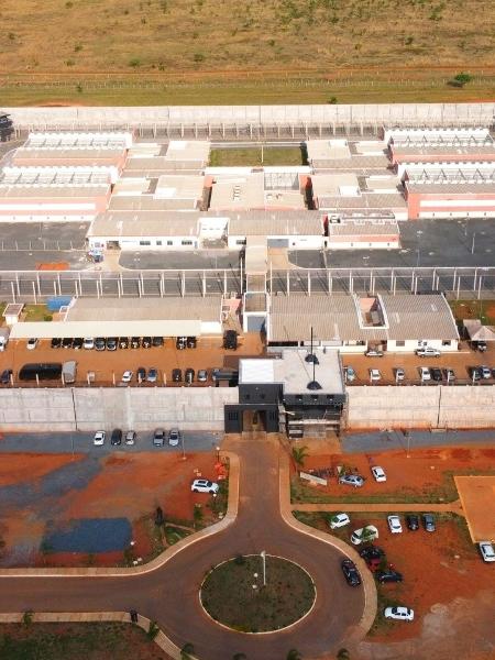 Penitenciária Federal em Brasília, onde estão presos homens da cúpula do PCC