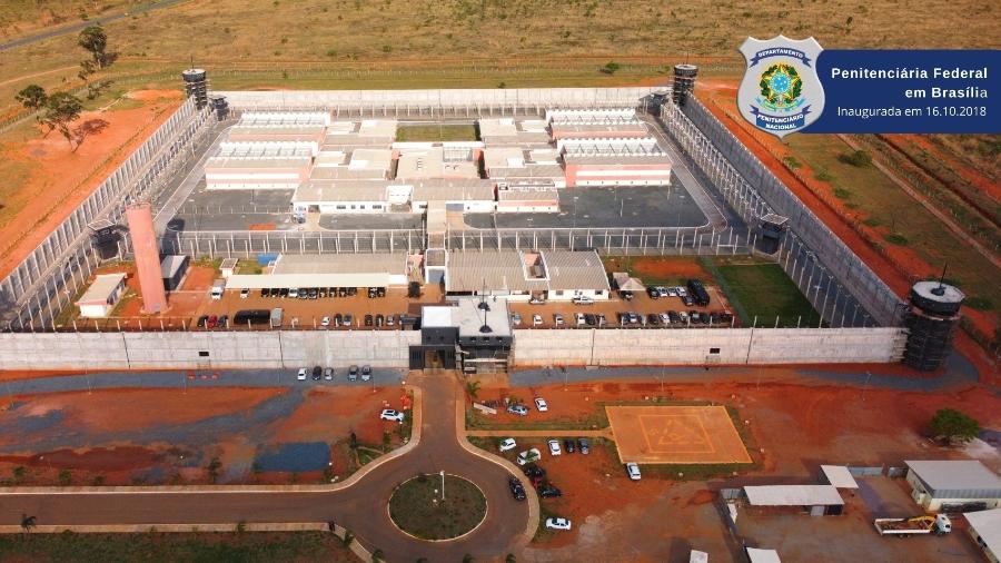 Penitenciária Federal em Brasília, onde estão presos homens da cúpula do PCC