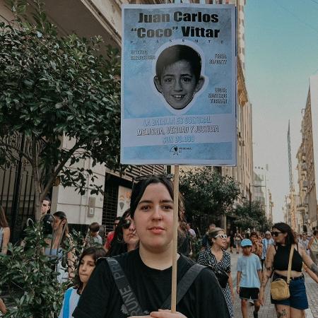 Sofía Vittar, sobrinha que Juan Caos "Coco" Vittar, desaparecido em 1977, aos 19 anos
