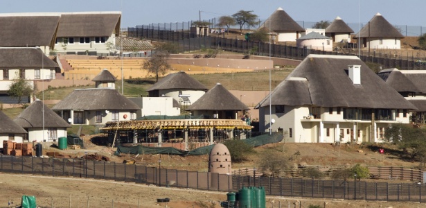 Vista geral da residência do presidente da África do Sul, Jacob Zuma, em Nkandla, em foto de arquivo