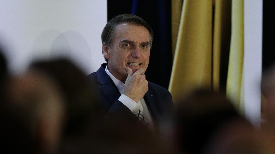 Jair Bolsonaro participa da posse do deputado federal Alceu Moreira como presidente da FPA (Frente Parlamentar Agroupecuária)  - Pedro Ladeira/Folhapress