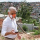 22 out. 2020 - Márcio França (PSB) visita a ocupação Terra Prometida, na zona leste de São Paulo - PETER LEONE/O FOTOGRÁFICO/ESTADÃO CONTEÚDO
