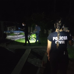 Crime aconteceu em Rodeio, em Santa Catarina - Polícia Civil/Divulgação - Polícia Civil/Divulgação
