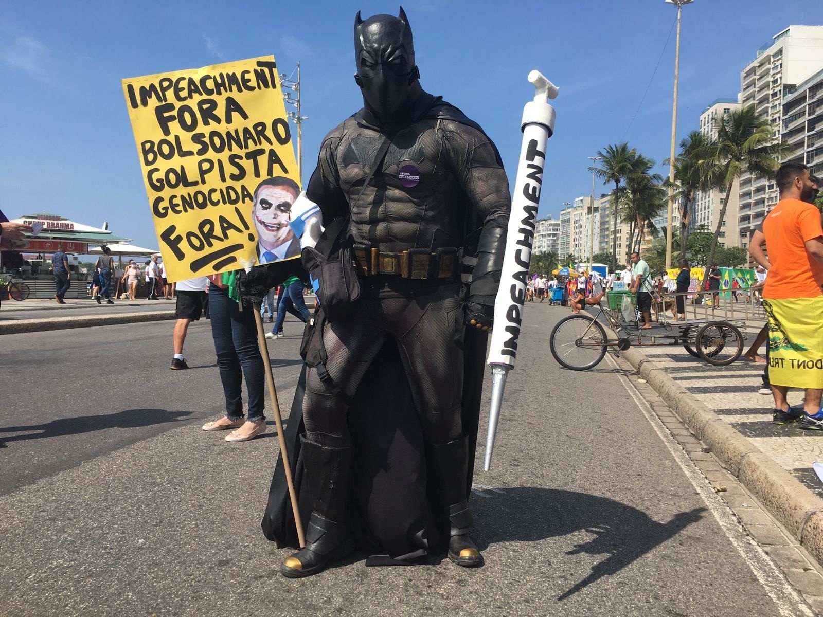 De Joaquim Barbosa a justiceiro do Leblon: inimigo do 'Batman' hoje é outro