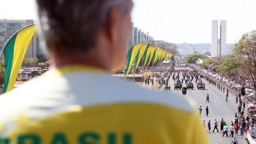 Desfile de 7 de setembro é realizado anualmente para celebrar a independência do Brasil - Marcello Casal jr/Agência Brasil
