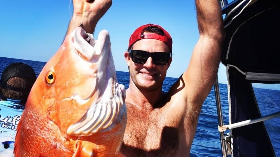 Robbie Peck foi atacado por um tubarão de três metros de comprimento no início de outubro  - Reprodução/Instagram