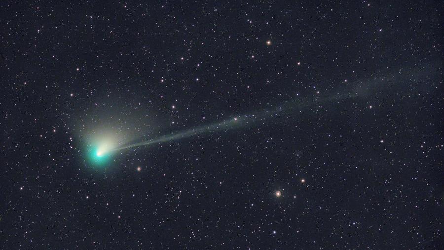 Cometa C/2022 E3 (ZTF) em astrofotografia a partir de Weißenkirchen, Áustria - Michael Jäger
