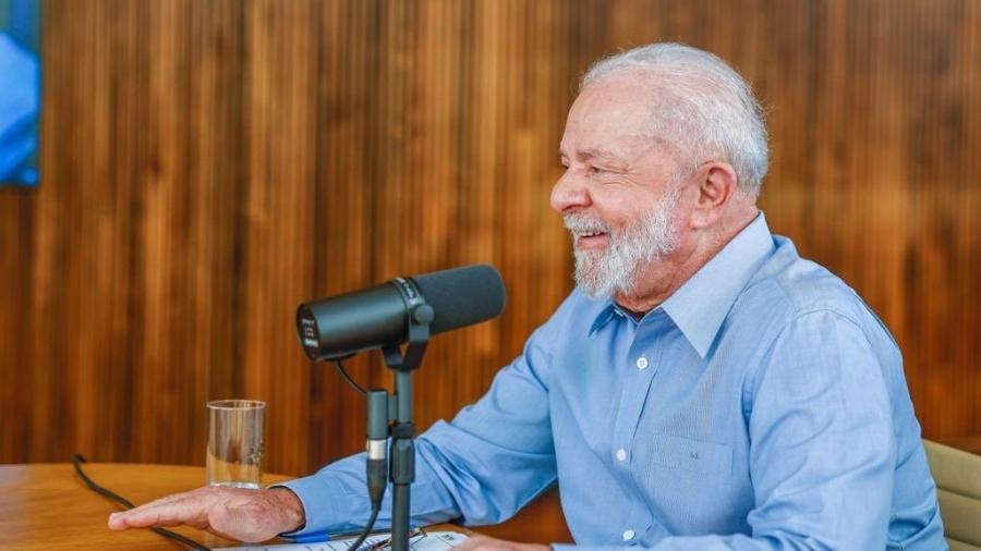 Presidente Lula em transmissão ao vivo nas redes sociais: o melhor porta-voz do governo estreia podcast com Marcos Uchoa - Ricardo Stuckert/PR